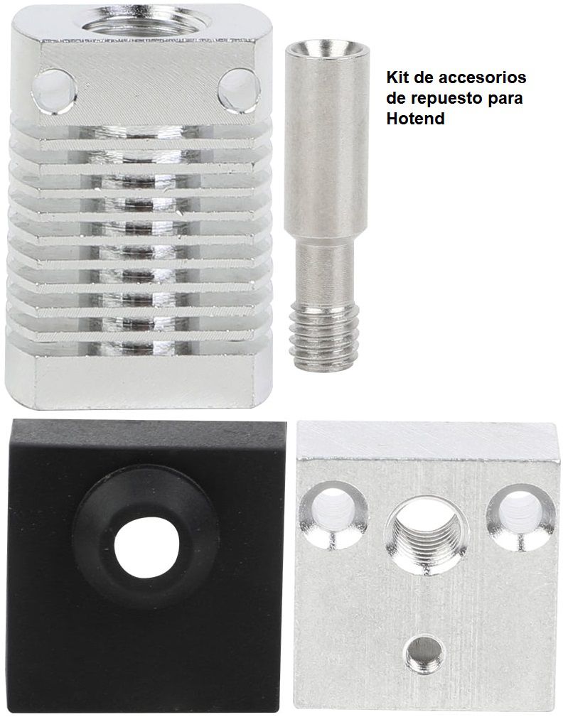 Accesorios, Impresora 3d - Kit de accesorios de repuesto para Hotend